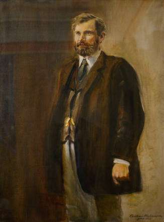 Portrait of Beardshear; standing