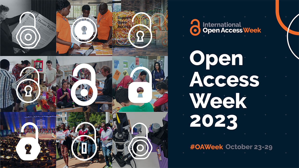 Celebrate Open Access Week Oct. 23-29, 2023