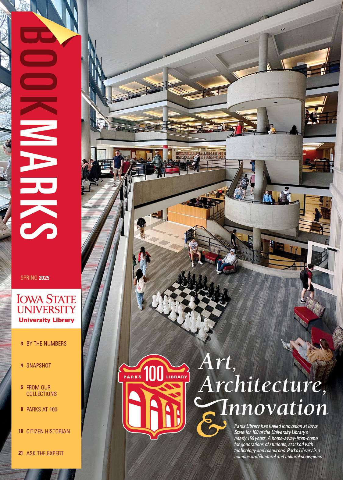 spring 2025 Bookmarks cover